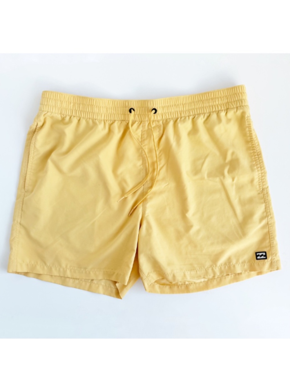 Billabong Women’s XL Swim Shorts Yellow Recycled Polyester